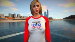 Mädchen in grauer Jeans von GTA Online für GTA San Andreas
