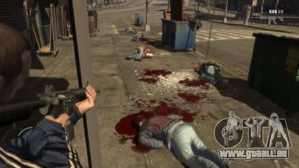 Blood Mod for GTAIV für GTA 4