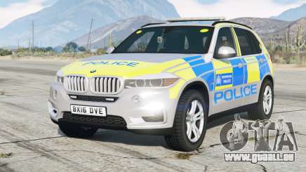 BMW X5 (F15) 2015 〡Metropolitan Police pour GTA 5