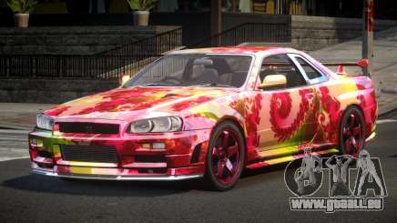 Nissan Skyline R34 PSI-U S2 für GTA 4