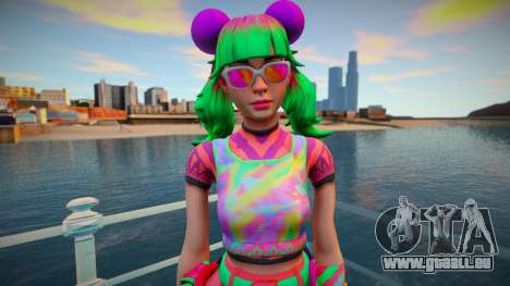 FORTNITE: Tropical Punch Zoey [Summer] pour GTA San Andreas