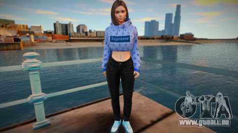 Samantha Samsung Assistant Virtual - Hoodie v1 pour GTA San Andreas