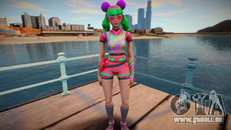 FORTNITE: Tropical Punch Zoey [Summer] pour GTA San Andreas