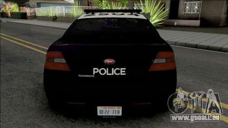 Vapid Torrence Police Los Santos v2 pour GTA San Andreas