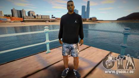 Piéton noir aléatoire pour GTA San Andreas