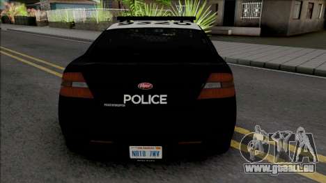 Vapid Torrence Police Las Vanturas v2 für GTA San Andreas
