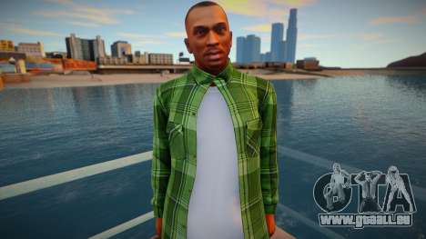CJ as Grove Family Outfit v2 für GTA San Andreas