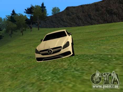Mercedes-Benz CLS63 AMG White pour GTA San Andreas