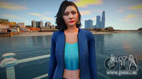 GTA Online Skin Ramdon Female Asian 1 Fashion v1 pour GTA San Andreas