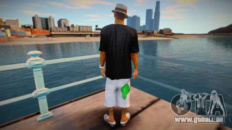 Trendy guy in the hat pour GTA San Andreas