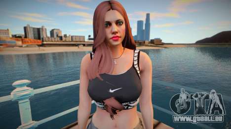 GTA Online Skin Ramdon Female 9 Fashion Casual pour GTA San Andreas