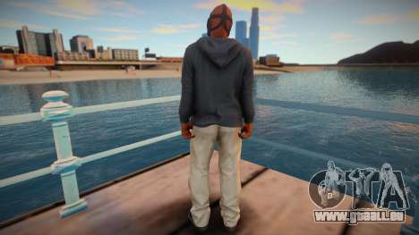 Schwarzer Kerl in einer Maske für GTA San Andreas