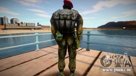 Soldiers red beret pour GTA San Andreas