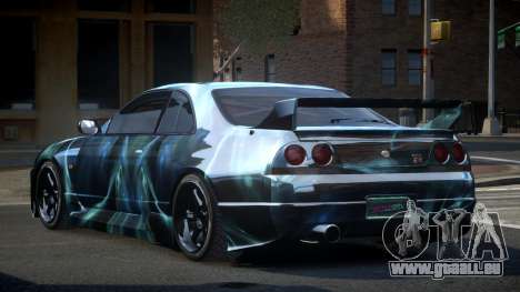 Nissan Skyline R33 Qz S8 pour GTA 4