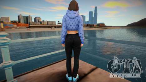 Samantha Samsung Assistant Virtual - Hoodie v1 pour GTA San Andreas