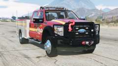 Ford F-450 Super Duty Crew Cab Utility Fire Truck 2013 pour GTA 5