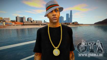 Trendy guy in the hat pour GTA San Andreas