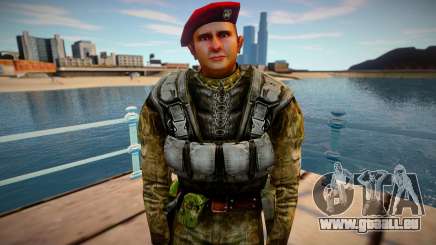 Soldiers red beret für GTA San Andreas