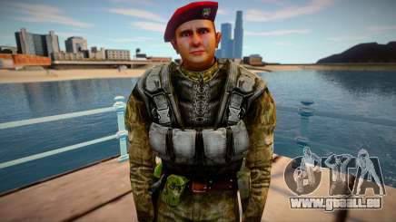 Soldiers red beret pour GTA San Andreas