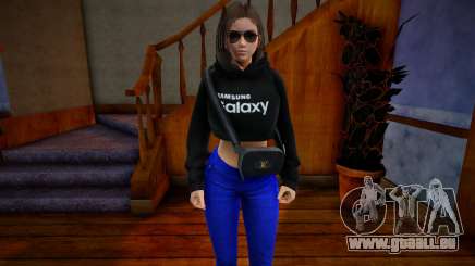Samantha Samsung Assistant Virtual Casual cro v3 pour GTA San Andreas