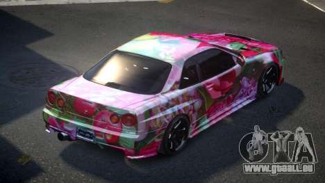 Nissan Skyline R34 PSI Qz S2 pour GTA 4