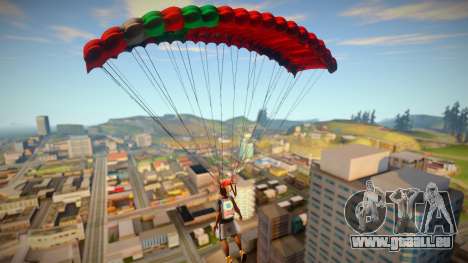 Remastered parachute für GTA San Andreas