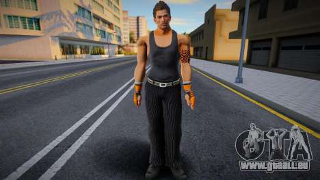 Brad Burns with Tank and Suit Pants 2 für GTA San Andreas