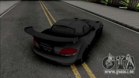 Dodge Viper SRT10 2008 BodyKit pour GTA San Andreas