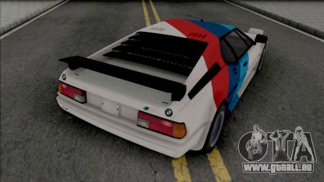 BMW M1 Procar 1980 für GTA San Andreas