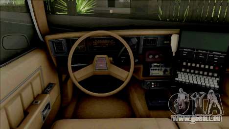 Chevrolet Caprice 1989 LAPD pour GTA San Andreas