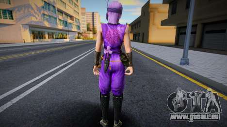 Dead Or Alive 5 - Ayane (Costume 2) 5 für GTA San Andreas