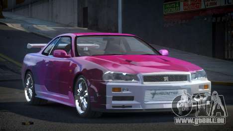 Nissan Skyline R34 BS Qz S2 für GTA 4