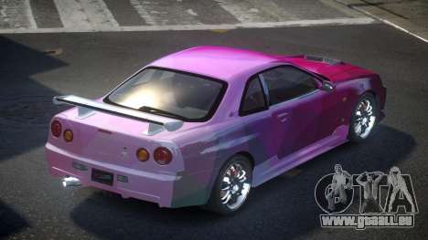 Nissan Skyline R34 BS Qz S2 pour GTA 4