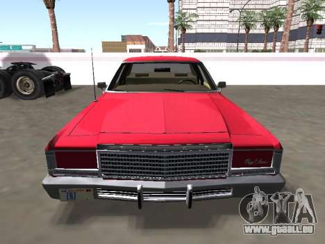 Dodge Royal Monaco Coupé 1983 für GTA San Andreas