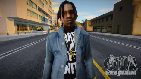 FAM2 skin in Jeans pour GTA San Andreas