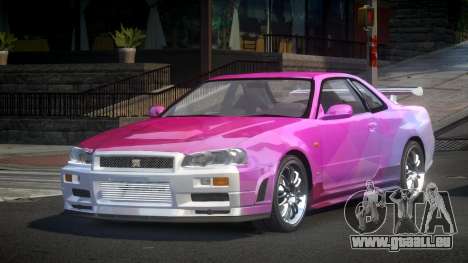 Nissan Skyline R34 BS Qz S2 für GTA 4