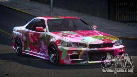 Nissan Skyline R34 PSI Qz S2 pour GTA 4