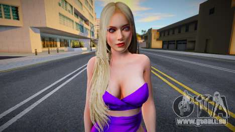 Helena Purple Dress für GTA San Andreas