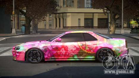 Nissan Skyline R34 PSI Qz S2 pour GTA 4