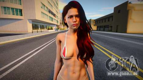 Cassie Microbikini pour GTA San Andreas