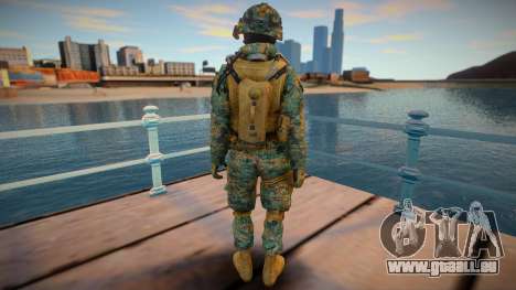 Call Of Duty Modern Warfare - Woodland Marines 1 pour GTA San Andreas