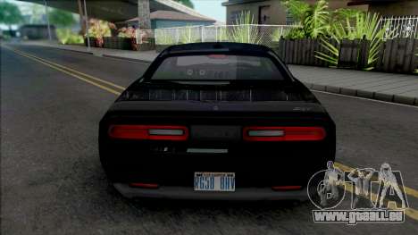 Dodge Challenger SRT Demon (Fast & Furious 8) pour GTA San Andreas