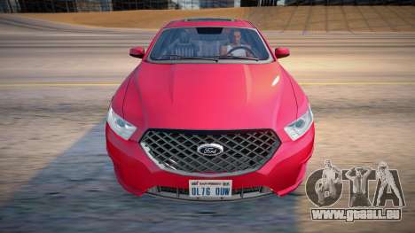 2013 Ford Taurus Civil (Low Poly) pour GTA San Andreas
