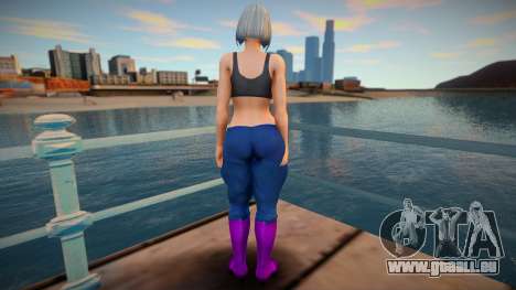 KOF Soldier Girl Different - Blue 2 pour GTA San Andreas