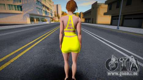 Jill Valentine Yellow Dress pour GTA San Andreas