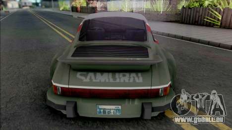 Porsche 911 Turbo Cyberpunk 2077 [SA Style] pour GTA San Andreas