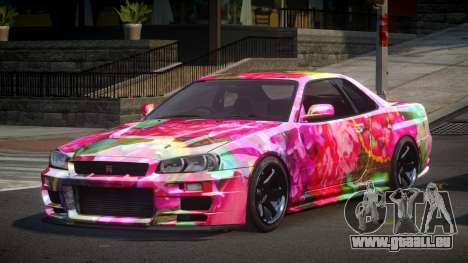 Nissan Skyline R34 PSI Qz S2 pour GTA 4