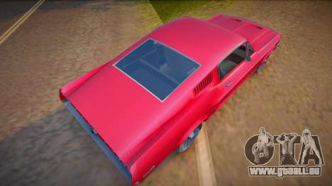Ford Mustang Fastback 1968 (good model) pour GTA San Andreas