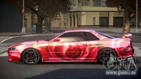 Nissan Skyline R34 PSI Qz S4 für GTA 4