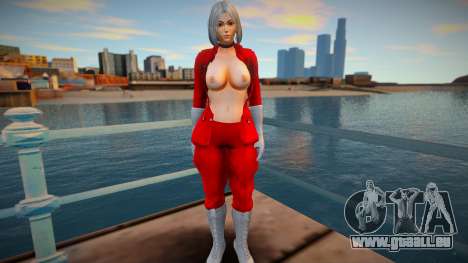 KOF Soldier Girl Different 6 - Red Topless 2 pour GTA San Andreas